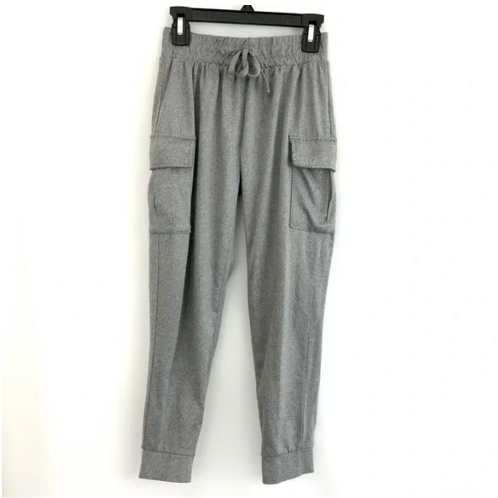 Girl’s Gray Joggers with Pockets Size 10